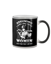 Firefighter Your First Mistake Color Changing Mug thumbnail
