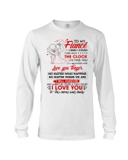 Family Fiance Be Yours Clock Moon Long Sleeve Tee thumbnail