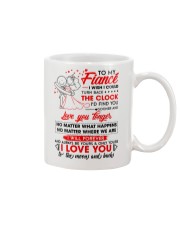 Family Fiance Be Yours Clock Moon Mug front
