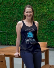 Shieldmaiden Beauty But Monster Ladies Flowy Tank lifestyle-bellaflowy-tank-front-1