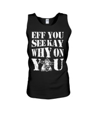 Eff you Farmer shirt Unisex Tank tile