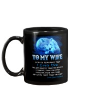 Wolf I Love You Wife Mug back