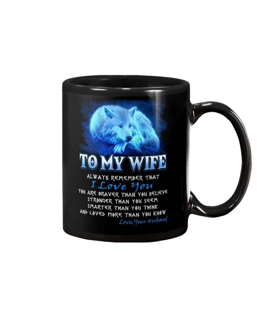 Wolf I Love You Wife Mug