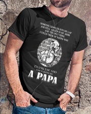 Thank God Making A Papa Classic T-Shirt lifestyle-mens-crewneck-front-4