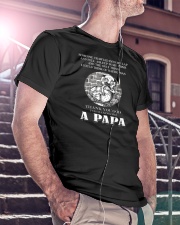 Thank God Making A Papa Classic T-Shirt lifestyle-mens-crewneck-front-5