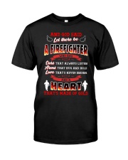 And God Said Let There Be A Firefighter Classic T-Shirt front
