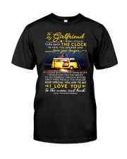 Camping Girlfriend Clock Ability Moon Classic T-Shirt thumbnail