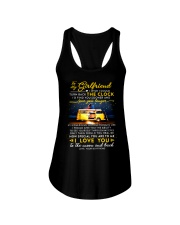 Camping Girlfriend Clock Ability Moon Ladies Flowy Tank thumbnail