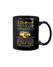 Camping Girlfriend Clock Ability Moon Mug front