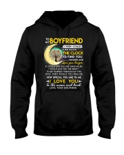Reading Boyfriend Clock Ability Moon Hooded Sweatshirt tile