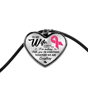 Breast Cancer Together We Are Everything Cord Heart Necklace thumbnail