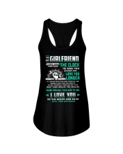 Mechanic Girlfriend Clock Ability Moon Ladies Flowy Tank tile