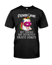 Unicorn Fitness Level Classic T-Shirt thumbnail
