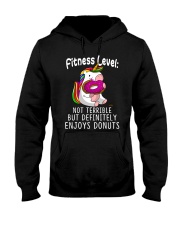 Unicorn Fitness Level Hooded Sweatshirt thumbnail
