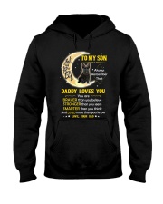 Scottish Terrier Son Dad Daddy Loves You Hooded Sweatshirt thumbnail