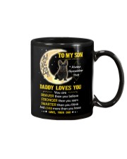 Scottish Terrier Son Dad Daddy Loves You Mug front