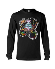 Humanity Is My Race Elephant Shirt Long Sleeve Tee thumbnail