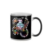 Humanity Is My Race Elephant Shirt Color Changing Mug thumbnail