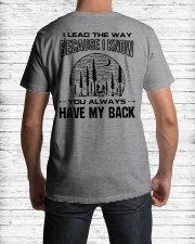 Hiking Couple For Man Classic T-Shirt lifestyle-mens-crewneck-back-1