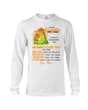 Dinosaur Daughter Mom Mommy Loves You Long Sleeve Tee thumbnail
