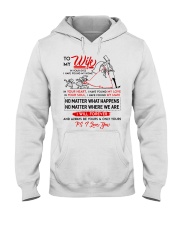 Family Wife In Your Eyes I Have Found My Home Hooded Sweatshirt thumbnail