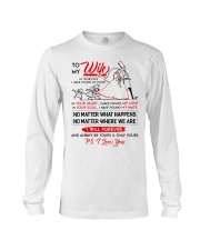 Family Wife In Your Eyes I Have Found My Home Long Sleeve Tee thumbnail