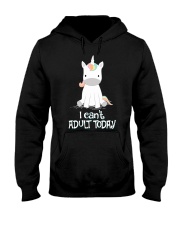 Unicorn Adult T-shirt Hooded Sweatshirt thumbnail