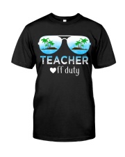 Teacher off duty Classic T-Shirt thumbnail