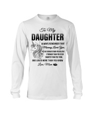 Unicorn Mommy Loves You Daughter Mom Long Sleeve Tee thumbnail