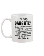 Unicorn Mommy Loves You Daughter Mom Mug back