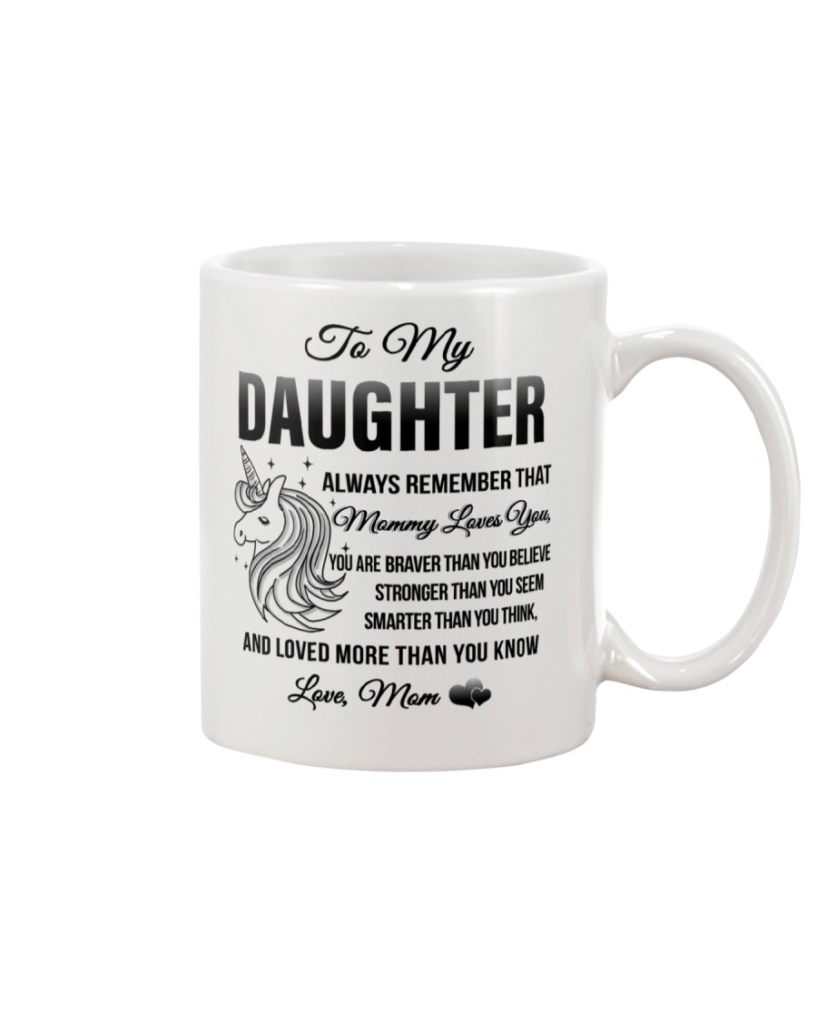 Unicorn Mommy Loves You Daughter Mom Mug