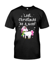 Last Christmas As A Miss Classic T-Shirt thumbnail