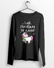 Last Christmas As A Miss Long Sleeve Tee lifestyle-unisex-longsleeve-front-3