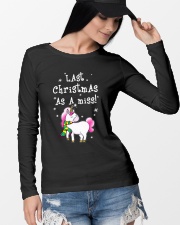 Last Christmas As A Miss Long Sleeve Tee lifestyle-unisex-longsleeve-front-4