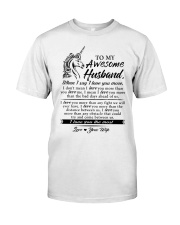 Unicorn Husband I Love You More Classic T-Shirt thumbnail