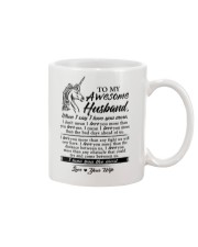 Unicorn Husband I Love You More Mug front