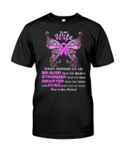 Breast Cancer Braver Stronger Smarter Classic T-Shirt thumbnail