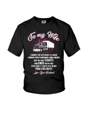 Trucker to my wife Youth T-Shirt thumbnail