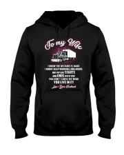 Trucker to my wife Hooded Sweatshirt thumbnail