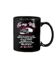 Trucker to my wife Mug front