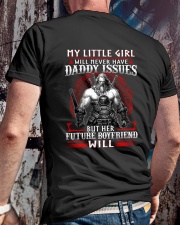 Dad Issues Viking Shirt Classic T-Shirt lifestyle-mens-crewneck-back-2