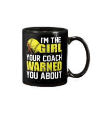 Softball I'm the girl Mug thumbnail