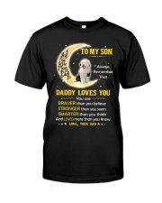 Old English Sheepdog Son Dad Daddy Loves You Classic T-Shirt thumbnail