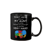 Autism My Aunt Will Punch You In The Face Mug thumbnail