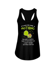 Today I'm Doing Nothing Turtle Ladies Flowy Tank thumbnail