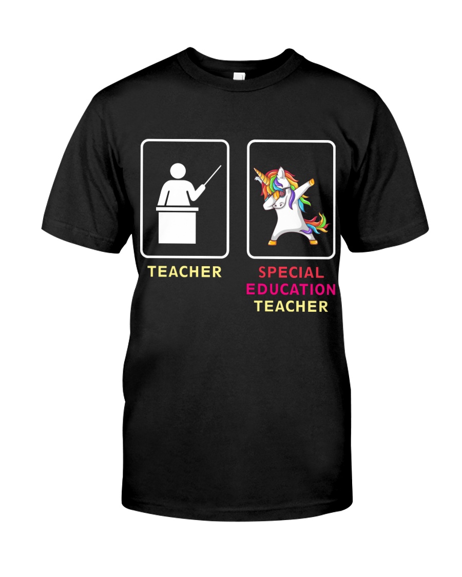 Unicorn Special Education Teacher Classic T-Shirt