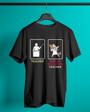 Unicorn Special Education Teacher Classic T-Shirt lifestyle-mens-crewneck-front-3