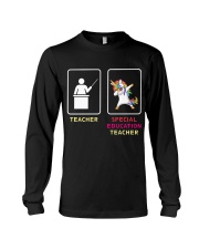 Unicorn Special Education Teacher Long Sleeve Tee thumbnail