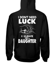 Daddy and Daughter Love Hooded Sweatshirt back