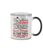 Turn Back Hand Of Time Husband Color Changing Mug thumbnail